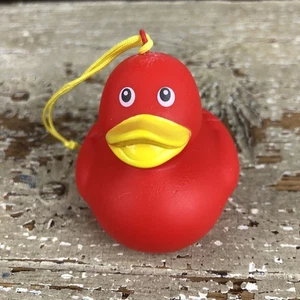 Weihnachtsschmuck Gummi Ente Upcycling Spielzeug Ente Jeep Liebhaber OOAK Custom Fun - Bild 1 von 5