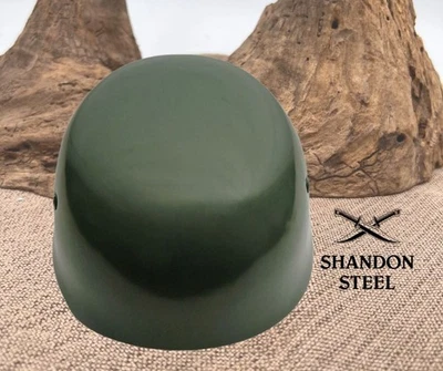 Réplica de pára-quedista forro de capacete e alça de queixo construção de aço suave 910969 - Imagem 1 de 2