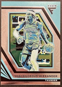 2022-23 Panini Flux - Shai Gilgeous-Alexander #154 Oklahoma Thunder - Picture 1 of 2