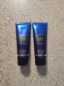 2 Bath & Body Works Men Collection OCEAN Ultimate Hydration Body Cream Lotion - Imagen 1 de 6