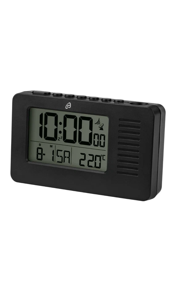 AURIOL FUNK-PROJEKTIONSWECKER 4-LD6794-1 SCHWARZ *OVP* - Bild 1 von 3