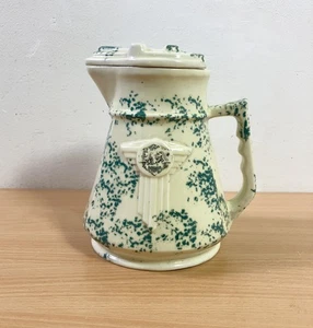 Jarra eléctrica "Elex" de 1930 moteado verde sol eléctrico - Imagen 1 de 17