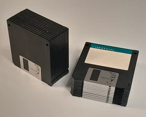 Imation 2HD Formatted Diskettes 3.5" Floppy Disk 1.44MB Box of 25 - Photo 1/9