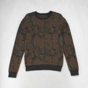 Buffalo David Bitton Men's Camo Long Sleeve 100% Cotton Pullover Sweater 2XL - Picture 1 of 6