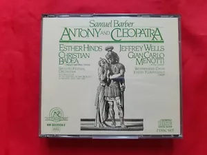 Samuel Barber Anthony Cleopatra Opera in 3 Acts CD Box Set Collection Classical - Picture 1 of 6
