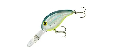 Bandit 300 Series Crankbait - Sábalo en escamas de metal Foto 1 de 1