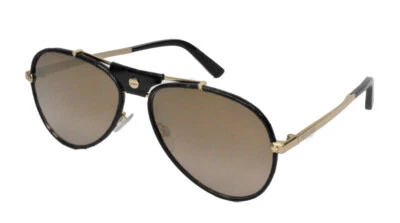 Gafas de sol Roberto Cavalli CERRETO 1042 28G oro rosa aviador marrón espejo 59 mm Foto 1 de 3