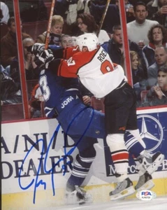 Jeremy Roenick Signed Philadelphia Flyers 8x10 Photo PSA COA - Picture 1 of 1