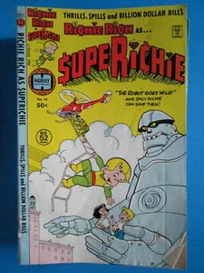 RICHIE RICH SUPER RICHIE CADBURY No. 14 1978  comic book  - Picture 1 of 2