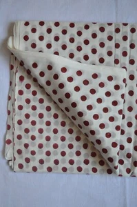 P_1431 Fabric 100%Cotton Women Dress Fabric 10 Yard Indian Hand Block Fabric - Picture 1 of 16