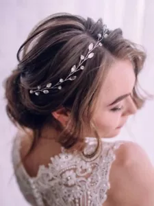 Bridal Wedding Hair Tiara Crystal Hair Vine Hair Piece Wedding Hair Accessories - Picture 1 of 6