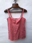 Patagonia Pink Summer Camisole Women’s 12 Fitted Tank Top Hemp Organic Cotton