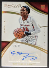 Betnijah Laney 2015 Panini Immaculate Collection AUTO 218 Basketball Card RC /99