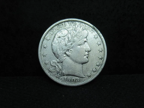 1903 BARBER HALF DOLLAR - FINE DETAILS #1 Cover