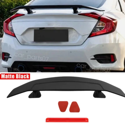 For Honda Civic Si Coupe Sedan 46" Rear Trunk Spoiler GT-Style Racing Wing - Изображение 1 из 4