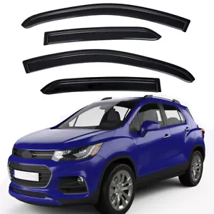 For 2013-2022 Buick Encore/Chevy Trax Window Visors Rain Guards Wind Deflectors - Picture 1 of 14
