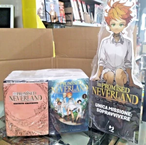 The Promise Neverland dal N°1 al N°20 + AGENDA E SAGOMA SERIE COMPLETA NUOVA - Foto 1 di 5