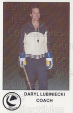1981-82 Saskatoon Blades #13 Daryl Lubiniecki