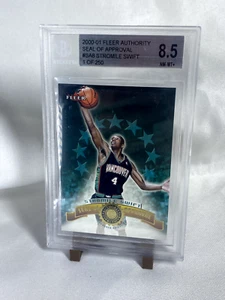 Sello de aprobación Fleer Authority 2001-01 Stromile Swift #SA8 108/250 Beckett 8,5 - Imagen 1 de 2