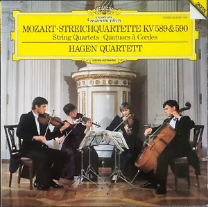 Hagen-Quartet: Mozart- String Quartets KV 589 & 590 / DGG Digital 1987 - Picture 1 of 3