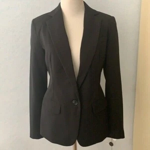 Black 1 Button Blazer A New Day, Size 6 - Picture 1 of 12