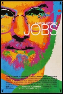 2013 Original JOBS 1st Colorful Image of Ashton Kutcher as Visionary Steve Jobs - Picture 1 of 1