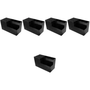 5 Pieces Produkte Schwarz Aufbewahrungsregal Friseur-Werkzeug-Box - Bild 1 von 12