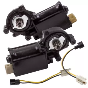 1 Pair Power Window Regulator Motor For Chevrolet Camaro Trucks C10 Pickup 77-81 - Picture 1 of 8