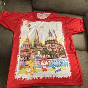 Camiseta 2011 México Guadalajara XVI Juegos Panamericanos, Mediana Usada - Imagen 1 de 7