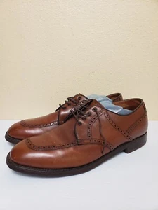 Vintage FOOTJOY 54460 Brown Leather Lace Up Golf Shoes US Size 10 C (Read) - Picture 1 of 20