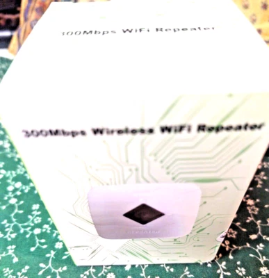 Wifi Range Extender Internet Booster 300Mbps router Wireless Repeater Amplifier - Image 1 of 4