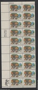 US 1977 1725 13c Plate Number Block of 20 Alta Settlement California Stamp MNH - Picture 1 of 1