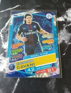 Topps Match Attax UEFA Champions League 2016-17 Edinson Cavani Goal King Foil - Picture 1 of 1