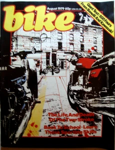 BIKE MAGAZINE (UK) No 77 Aug 1979 BENELLI 504 Guzzi Le Mans HUNT EMERSON - Bild 1 von 23