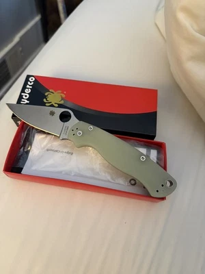 Spyderco Paramilitary 2 - PM2 -Jade M4 DLC - NUEVO EN CAJA Foto 1 de 4