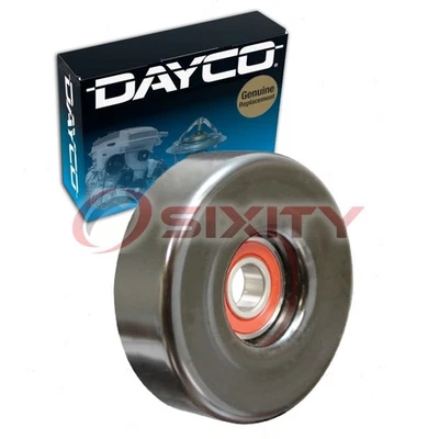 Dayco Drive Belt Idler Pulley for 1993 Chevrolet Beretta 2.3L L4 Engine aa - Image 1 of 4
