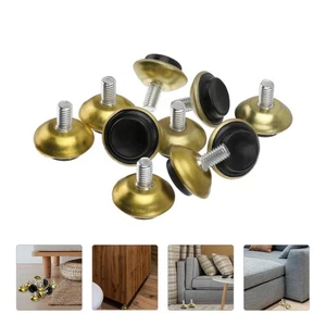 10 PIEZAS Pies Ajustables Atornillables Almohadillas para Piernas Piso para Muebles Patas Escritorio - Imagen 1 de 12