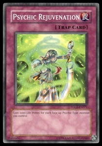YuGiOh Psychic Rejuvenation #TDGS-EN071 CRIMP ERROR NM - Picture 1 of 2