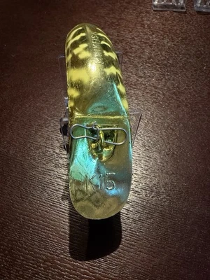K15 Rare Pre-rapala Luhr Jensen Kwikfish, “Fickle Pickle”, Salmon Slayer - Image 1 of 4