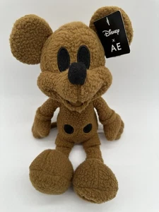 ☆ ~Disney Topolino X AE American Eagle Edizione Speciale Peluche Bambola Marrone~ 12" - Foto 1 di 10
