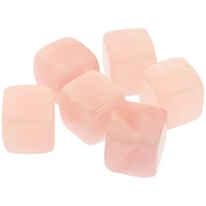 6 piezas Cubitos de Hielo Whisky Piedra Reutilizable Whisky Piedra Decorativa Cuarzo Whisky - Imagen 1 de 12