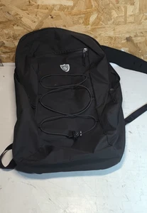 Fashion Contrast Color Backpack for School Student Large Capacity,BLACK - Picture 1 of 8