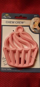 Itzy Ritzy New Baby Silicone Teether 0+3 Months Cupcake Shape - Picture 1 of 3