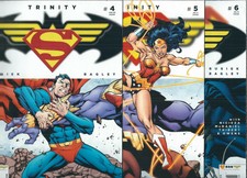 TRINITY: BATMAN, SUPERMAN, WONDER WOMAN #4, #5, & #6 (2008) DC COMICS V/F+