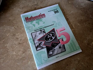 Christian Light Unit Sunrise Edition “God’s Light in Mathematics 5” FAST SHIPPIN - Picture 1 of 1