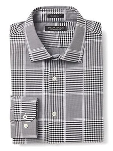 Nueva con etiquetas Banana Republic $89.50 Hombres Camden-Fit Supima Algodón Camisa a Cheque Grande XS, S - Imagen 1 de 1