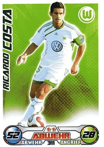 311 Ricardo Costa - VfL Wolfsburg - TOPPS Match Attax 2009/2010 - Picture 1 of 1