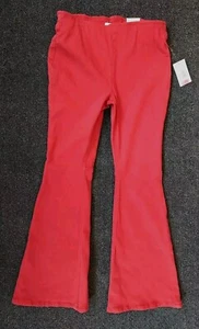 Chelsea & Violet Girl's Size Large Bell Bottom Flare Leg Pants Rusty Brick 70’s - Picture 1 of 7