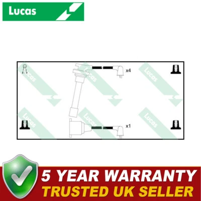 Cables de encendido Lucas HT para Honda Prelude 1986-1987 2,0 LUC4308MF Foto 1 de 2