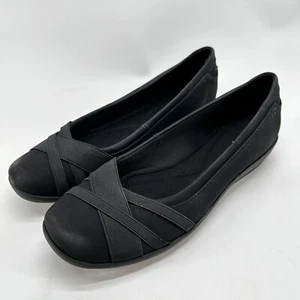 Easy Spirit Acasia 3 Ballet Flat Black Women's Size 11 M Slip On Round Toe - Picture 1 of 11